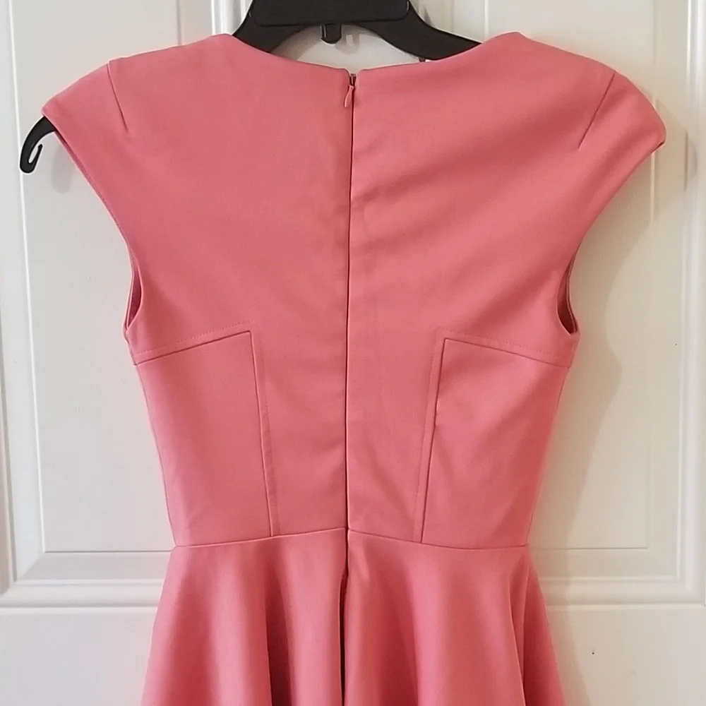 Topshop Coral Mini Dress